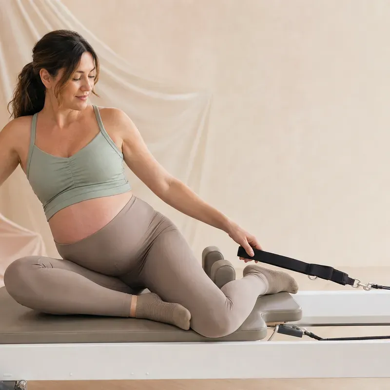 Clase de Pilates Embarazo en Casa Viñals